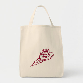 Z Flygande tefat / Tote Bag Tygkasse
