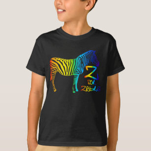 Z för sebra tee shirt