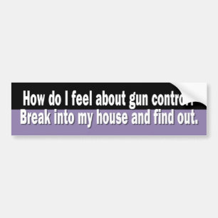 Z_gun_control Bildekal