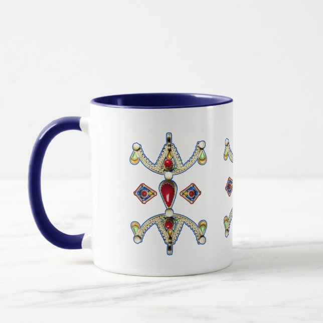 Z imazighen bijoux kabyle mugg (Vänster)