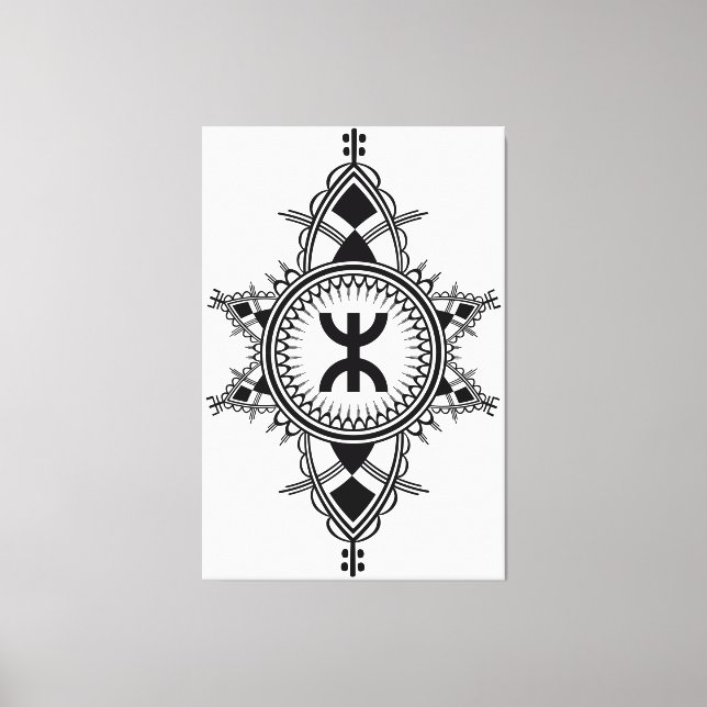 Z imazighen canvastryck (Framsida)