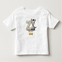 Z is for Zoe - Personalized Toddler T-Shirt