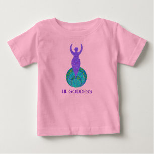 Z Lil Goddess Infant Småbarn Baby Tee Shirt