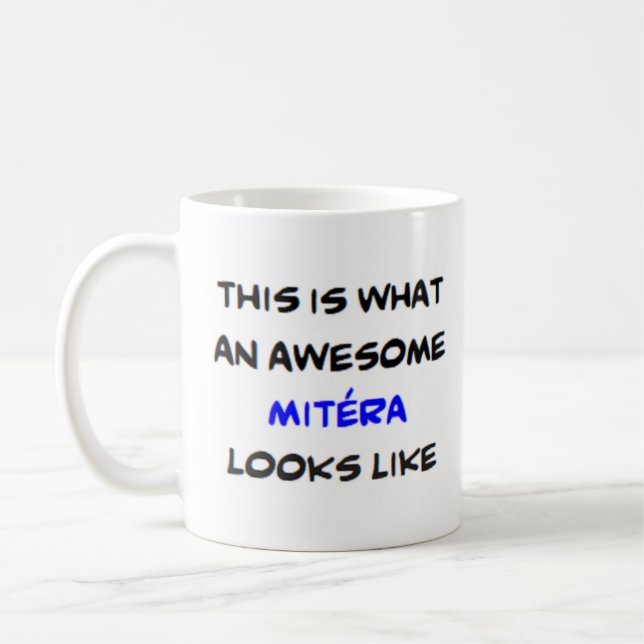 z mitera, fantastisk kaffemugg (Vänster)