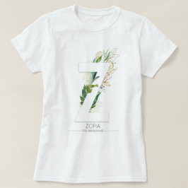 Z Monogram Guld Löv Elegant T Shirt