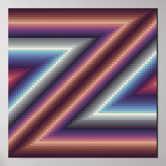 Z-mönster Poster (Framsidan)