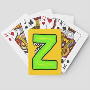Z Monster Spel Kort