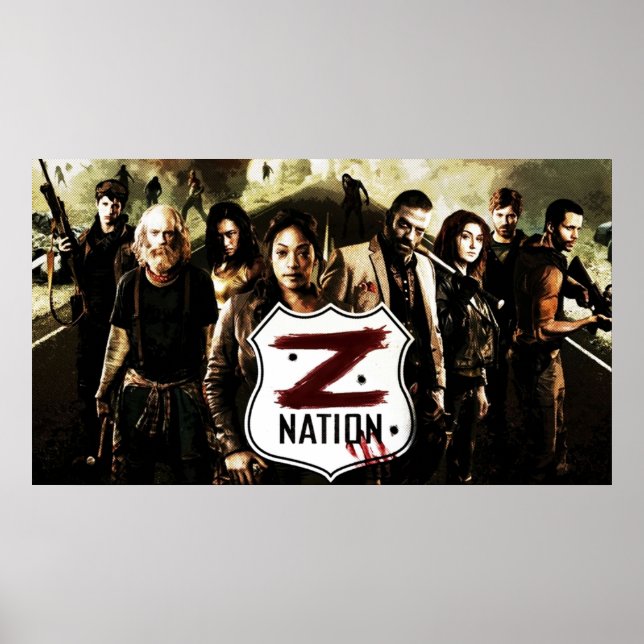 Z nation - gjutna poster (Framsidan)