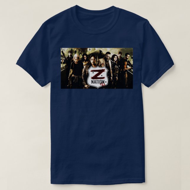 Z nation-gjutning t shirt (Design framsida)
