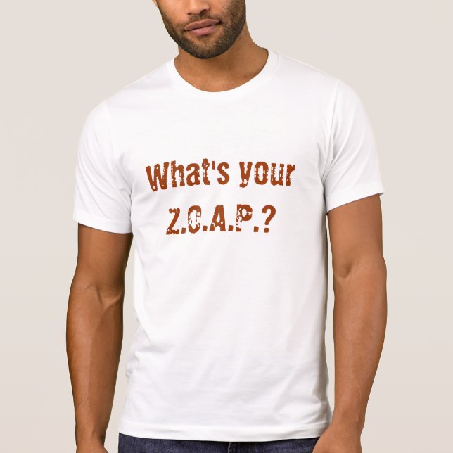 Z.O.A.P. T-Shirt (Framsida)