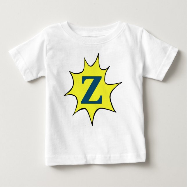 Z Sunburst Motif T-shirt (Framsida)