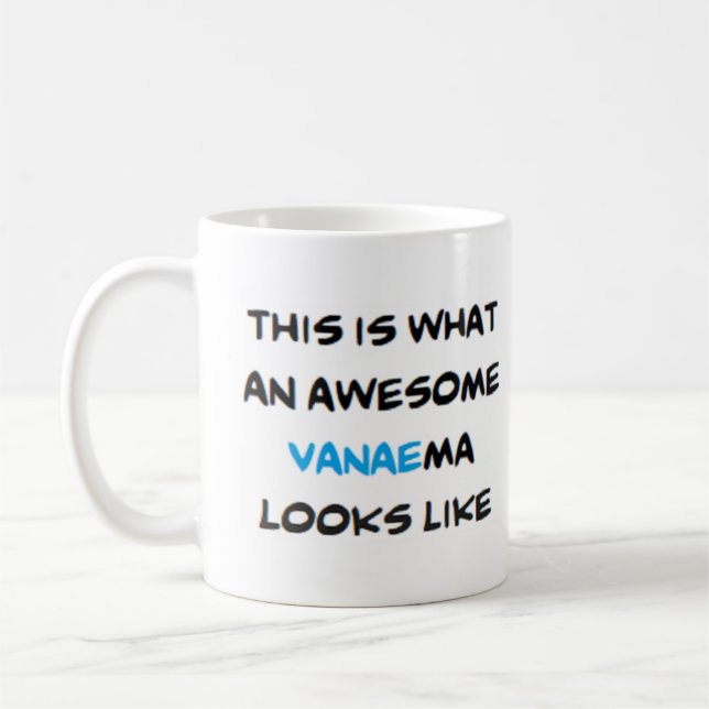 z vanaema, fantastisk kaffemugg (Vänster)