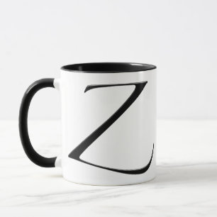Z - Zapfino Mugg