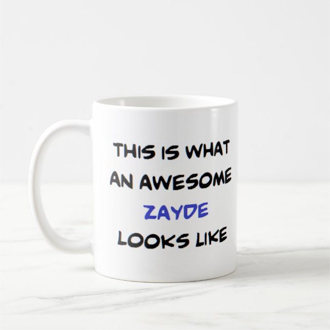 z zayde, fantastisk kaffemugg (Vänster)