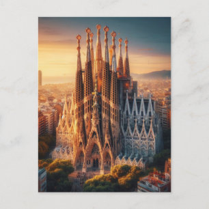 Za13 BARCELONA Basilica Sagrada Familia Vykort