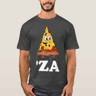 Za Pizza Slang "Za - Lustigt stycke Pizza Abbrevia T Shirt