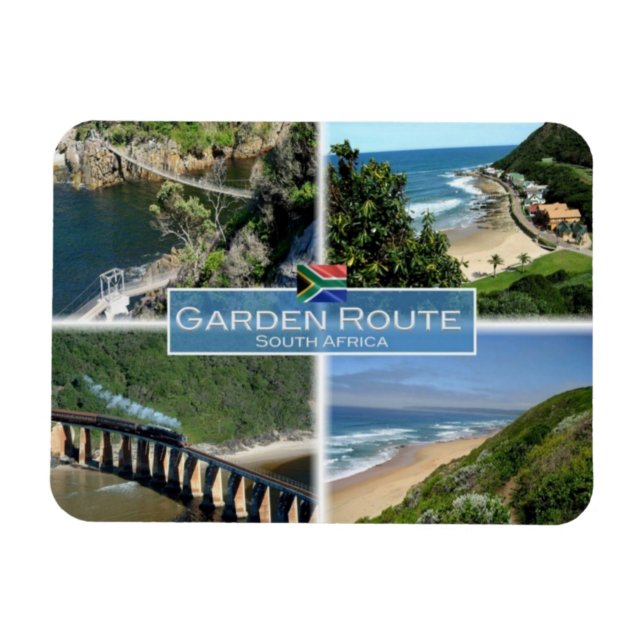 ZA South Afrika - Garden Route - Magnet (Horisontell)