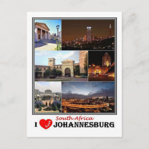ZA South Afrika - Johannesburg Joburg - Vykort