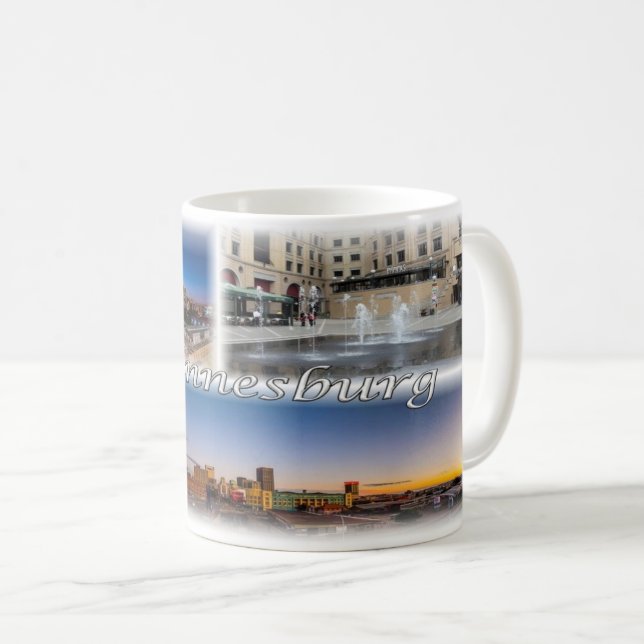ZA South Afrika - Johannesburg - Kaffemugg (Framsida höger)