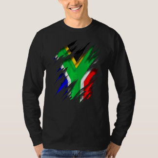 Za Zaf Sydafrikanska Flagga Södra Afrikan T Shirt