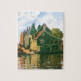 Zaandam kanal vid Claude Monet Pussel