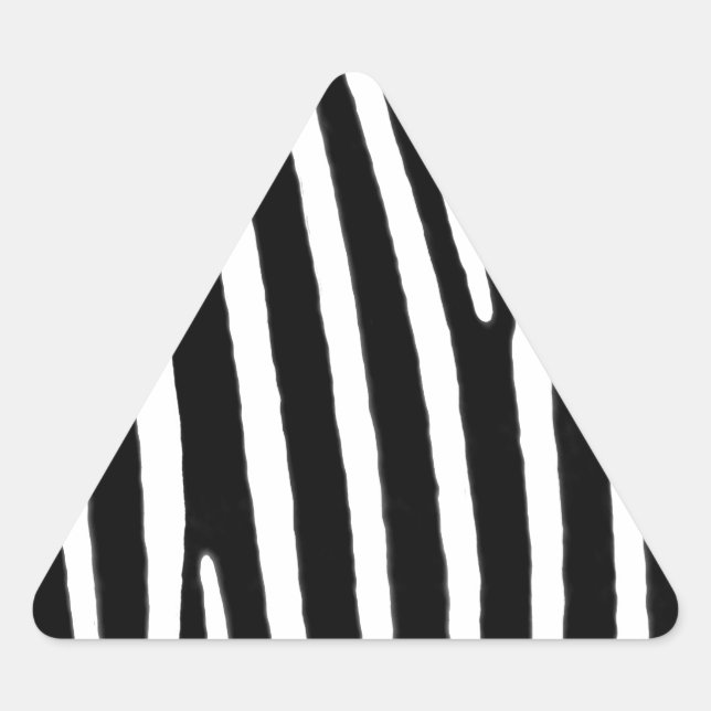 Zababradjur Triangelformat Klistermärke (Framsida)