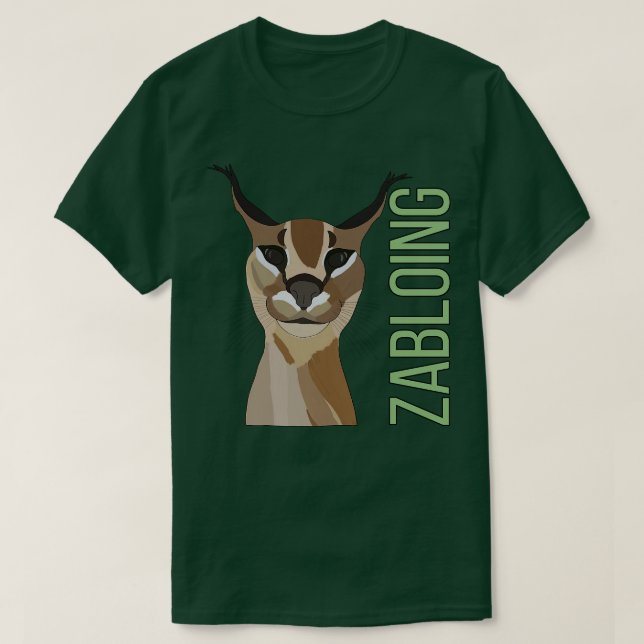 Zabloing Kat-nummer 1 T Shirt (Design framsida)
