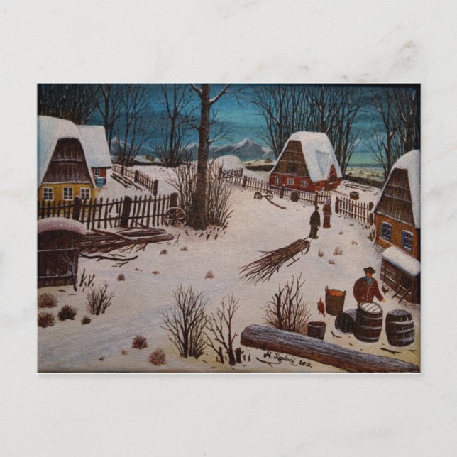 Zabok_24X18 cm Vykort (Framsida)