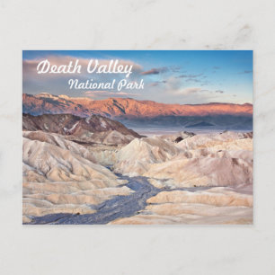 Zabriskie pekar i Death Valley Vykort
