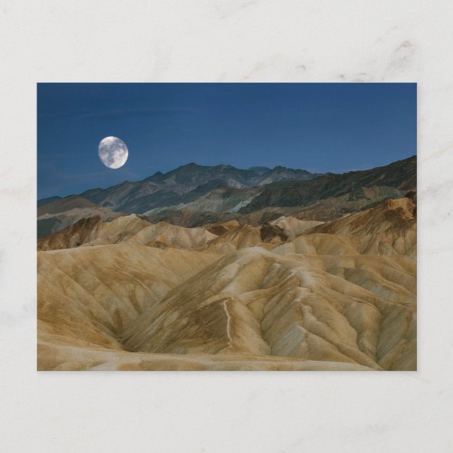Zabriskie Point | Death Valley National Park Vykort (Framsida)