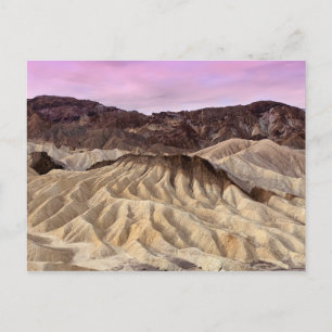 Zabriskie Point Death Valley nationalpark Vykort