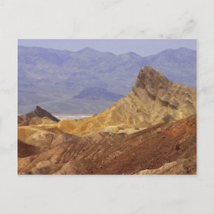 Zabriskie Point Dödsdalen Deserts Vykort