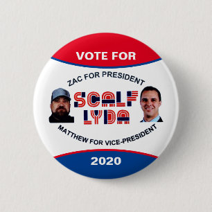 Zac Scalf för president 2020 Knapp
