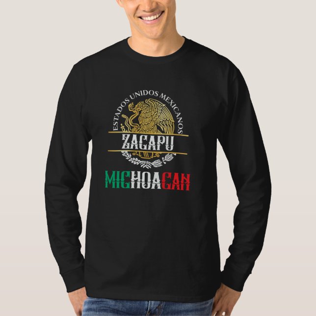 Zacapu Michoacán México T Shirt (Framsida)