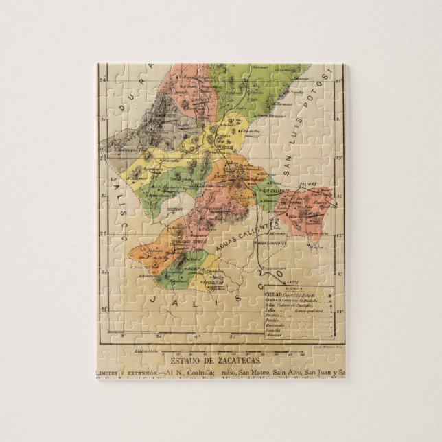 Zacatecas, Mexiko Pussel (Vertikal)