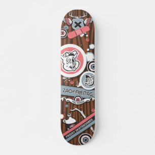 Zach Pro Freitag modellerar Mini Skateboard Bräda 18,5 Cm