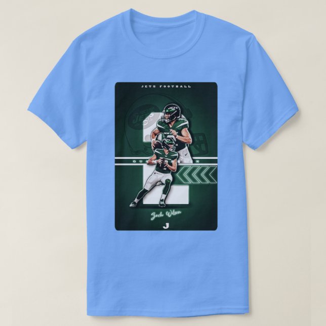 Zach Wilson 2 T Shirt (Design framsida)