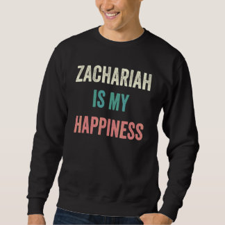 Zachariah är min lycka lång ärmad tröja