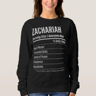 Zachariah betjänar Storleka kalorier för näringset T Shirt