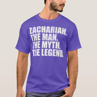 Zachariah Zachariah Namn Zachariah given namn T Shirt