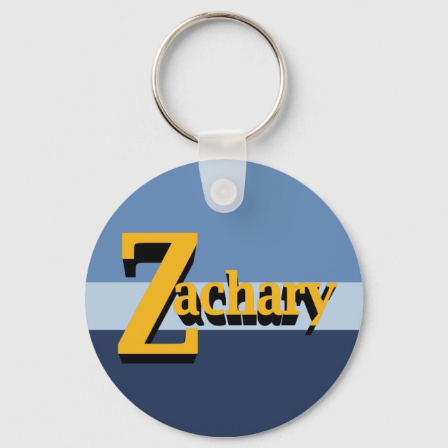 Zachary Keychain Nyckelring (Framsida)