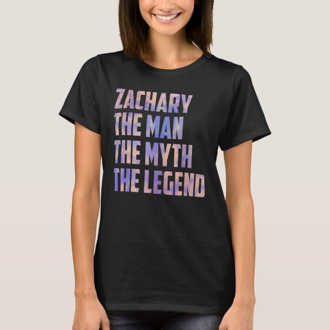 Zachary, mannen, myten, Fars dag, så... T Shirt (Framsida)