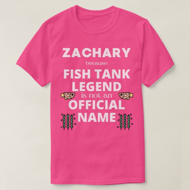 Zachary T Shirt (Design framsida)