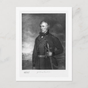 Zachary Taylor, 12:e president i Amerikas förenta  Vykort