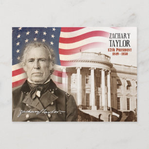 Zachary Taylor - 12:e President of the U.S. Vykort