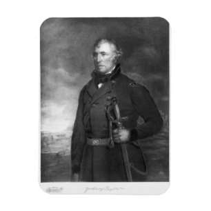 Zachary Taylor 12:epresidenten av det enigt påst Magnet