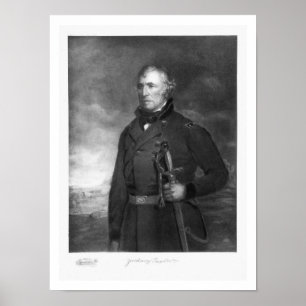 Zachary Taylor 12:epresidenten av det enigt påst Poster