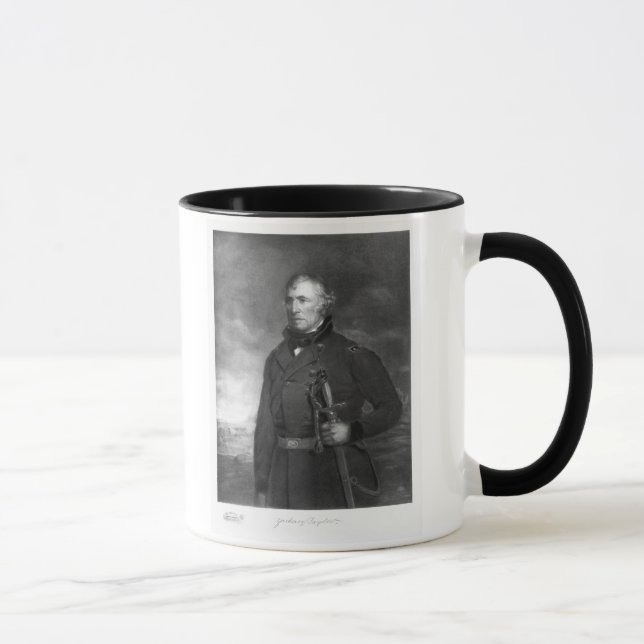 Zachary Taylor 12:epresidenten av det enigt påstår Mugg (Höger)