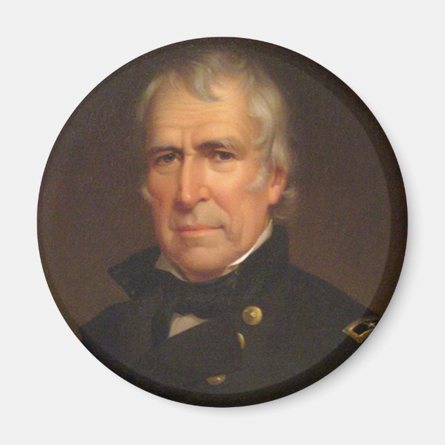Zachary Taylor 12 Magnet (Framsidan)