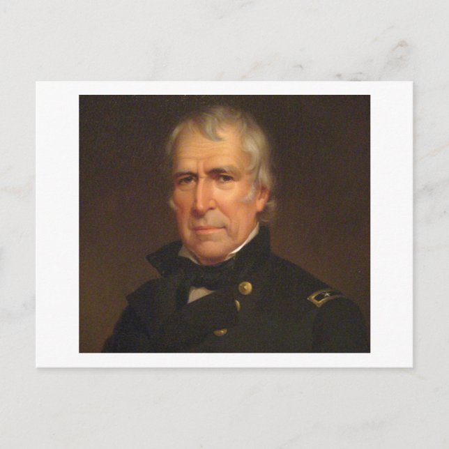 Zachary Taylor 12 Vykort (Framsida)